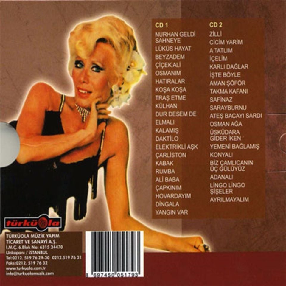 NURHAN DAMCIOĞLU - KANTOLAR (2 CD)