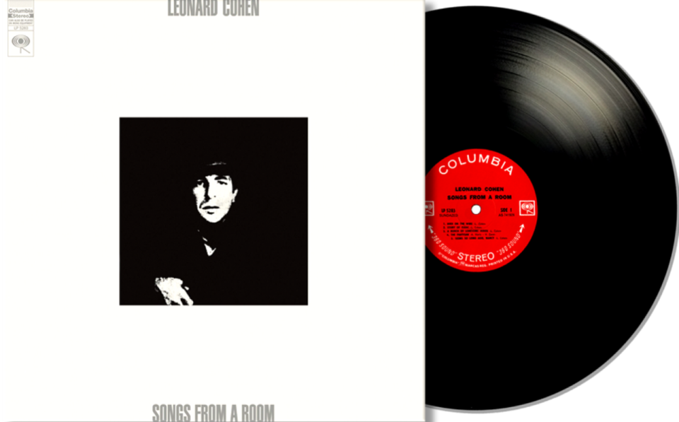 LEONARD COHEN - SONGS FROM A ROOM (LP)