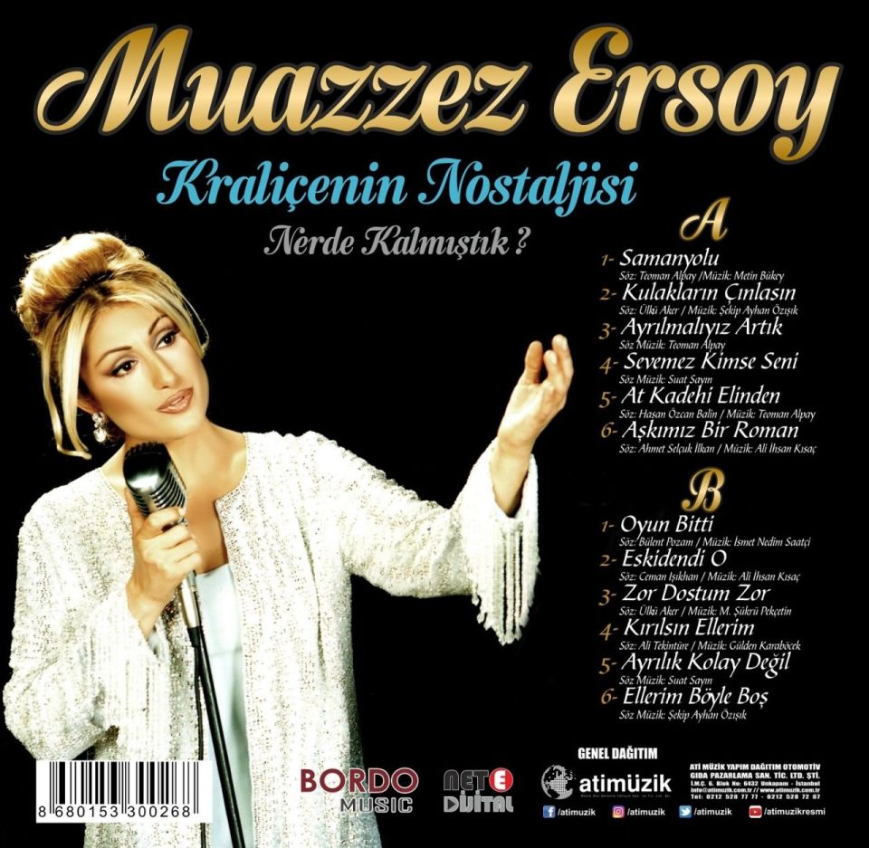 MUAZZEZ ERSOY - KRALİÇENİN NOSTALJİSİ / NERDE KALMIŞTIK ? (LP)