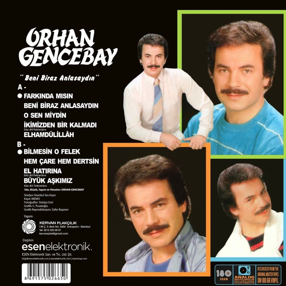 ORHAN GENCEBAY - BENİ BİRAZ ANLASAYDIN (LP)