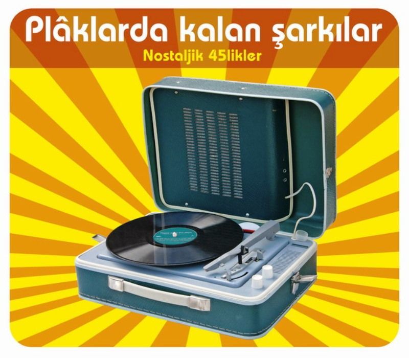 PLAKLARDA KALAN ŞARKILAR - NOSTALJİK 45 LİKLER (3 CD)