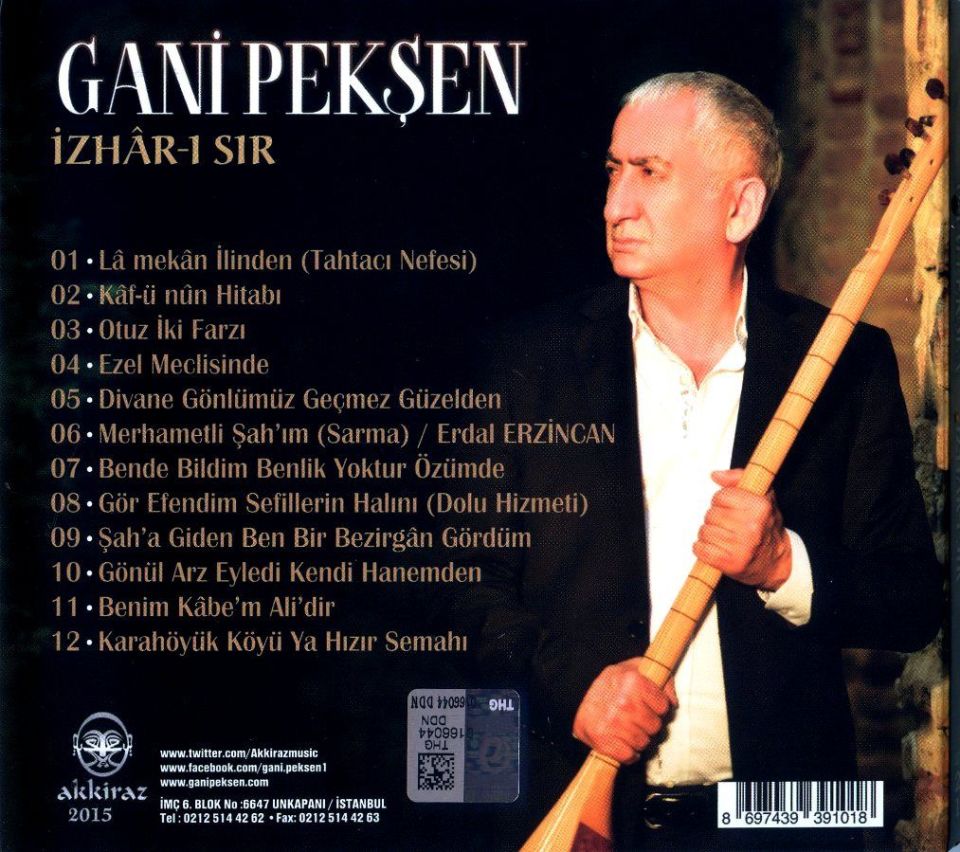 GANİ PEKŞEN - İZHAR-I SIR