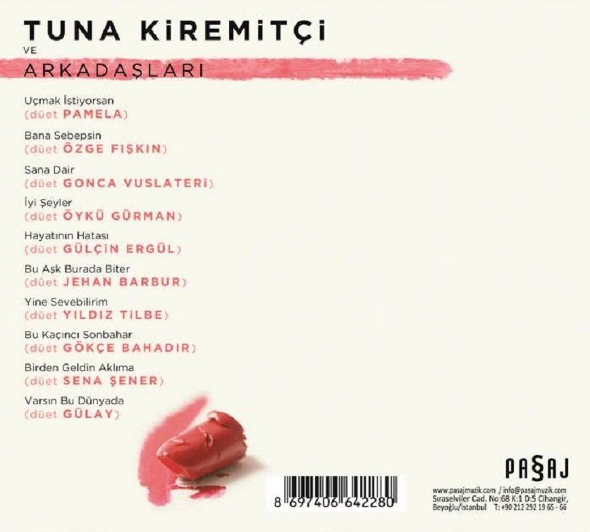 TUNA KİREMİTÇİ VE ARKADAŞLARI - TUNA KİREMİTÇİ VE ARKADAŞLARI
