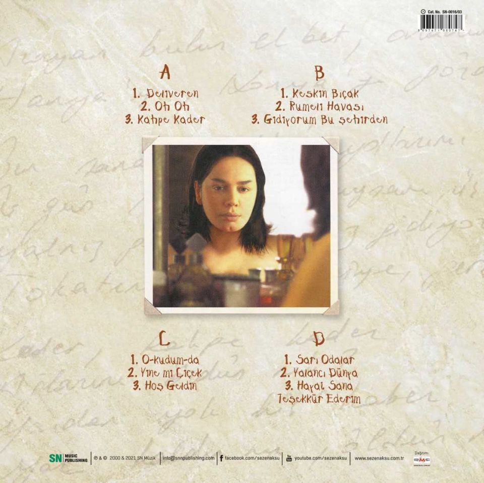 SEZEN AKSU - DELİVEREN (2 LP)
