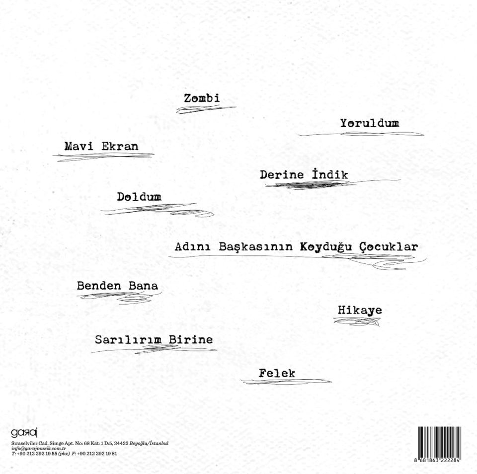 ADAMLAR - DÜNYA GÜNLÜKLERİ (LP)