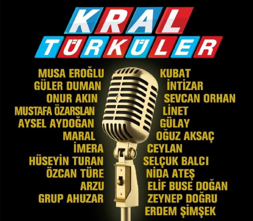 KRAL TÜRKÜLER - ÇEŞİTLİ SANATÇILAR