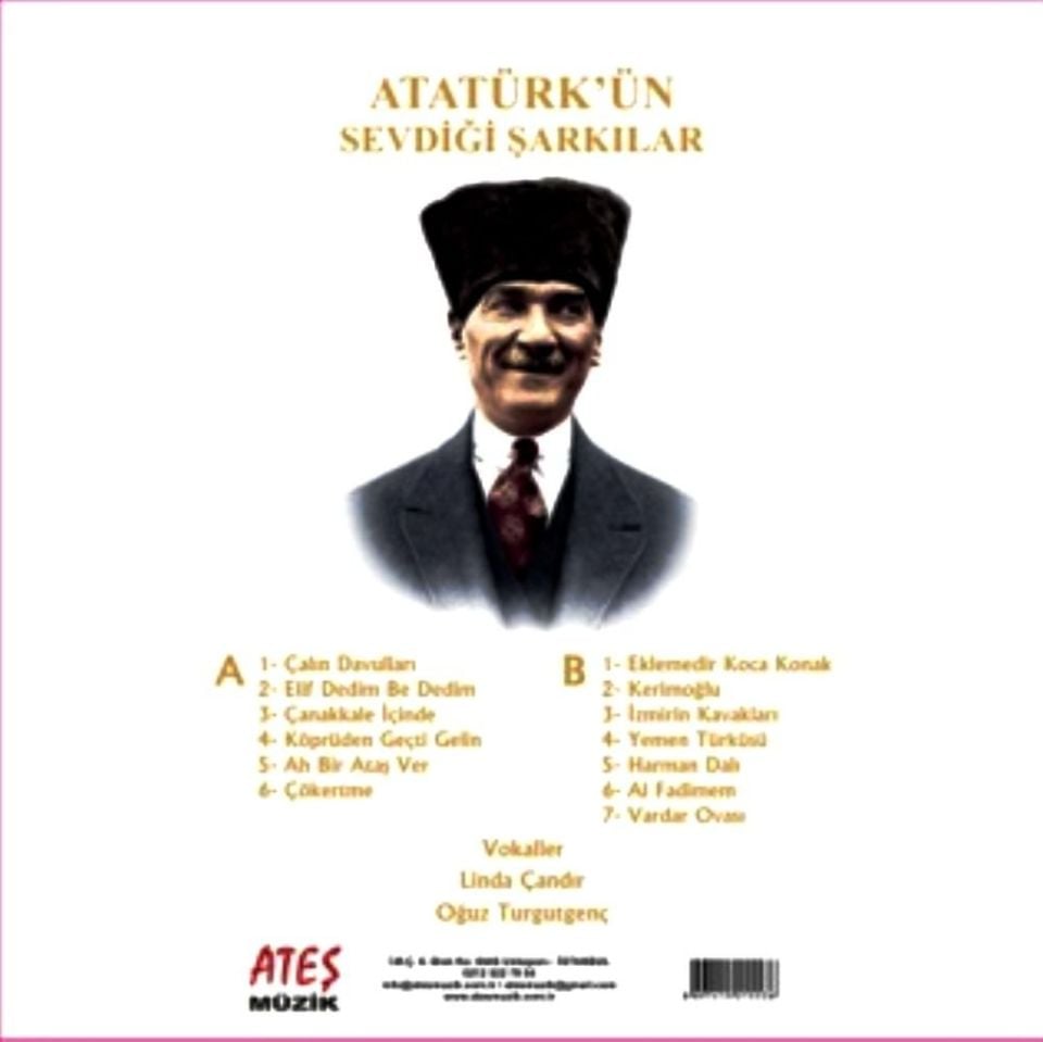 ATATÜRK'ÜN SEVDİĞİ ŞARKILAR (LP)