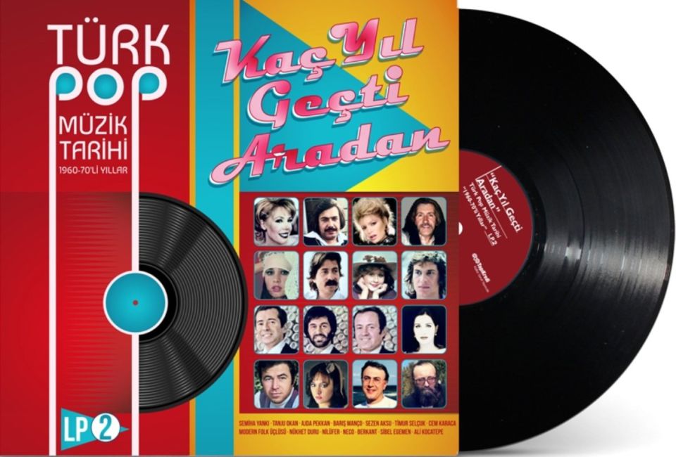 TÜRK POP MÜZİK TARİHİ - 1960-70' Lİ YILLAR VOL.2 (LP)