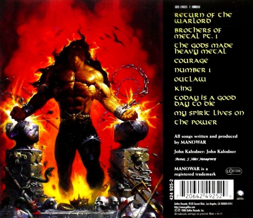 MANOWAR - LOUDER THAN HELL (CD)