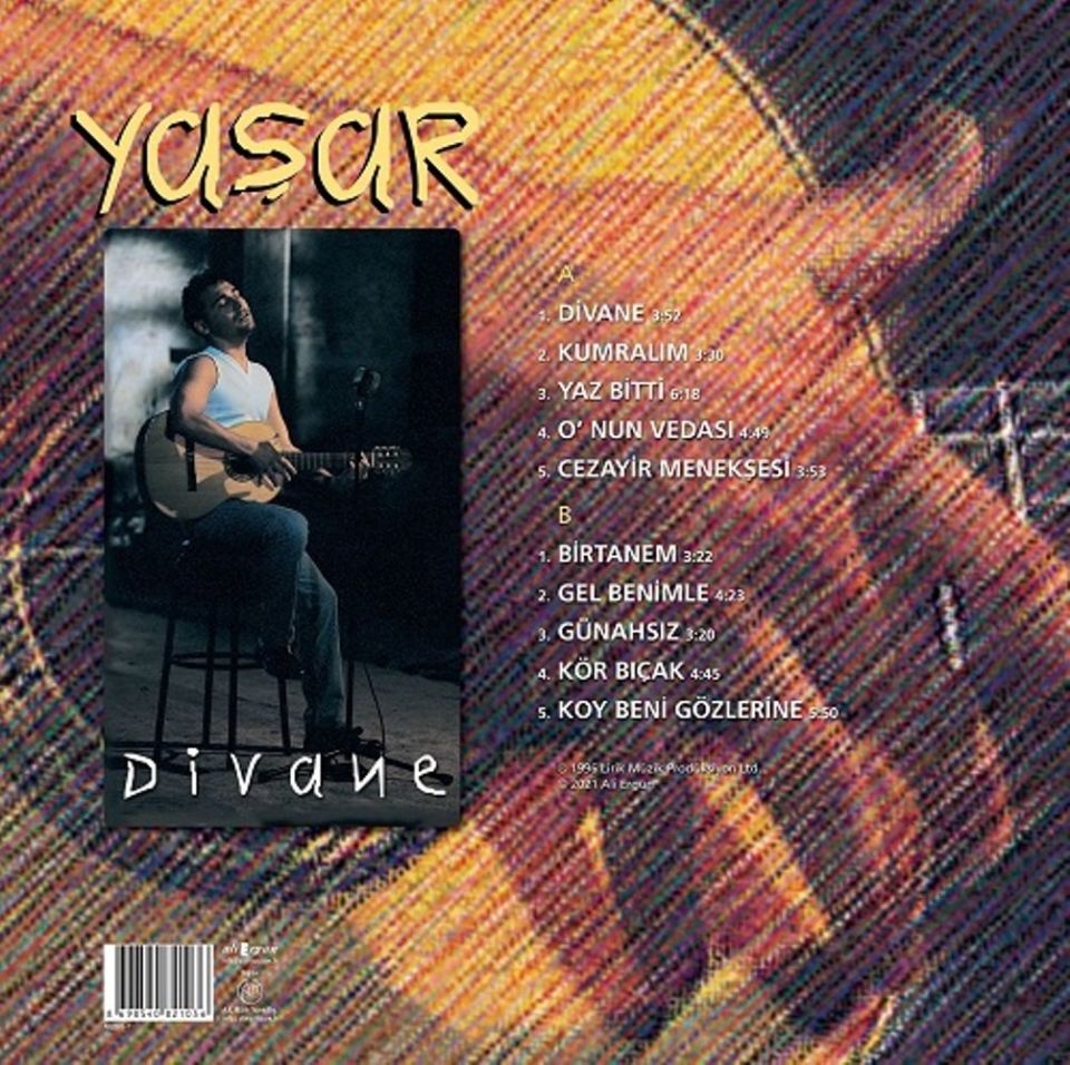 YAŞAR - DİVANE (LP)