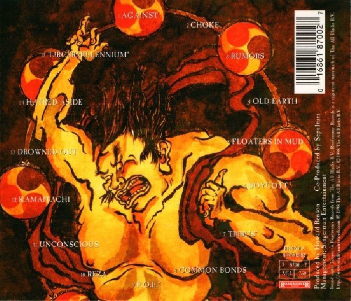 SEPULTURA - AGAINST (CD) (1998)