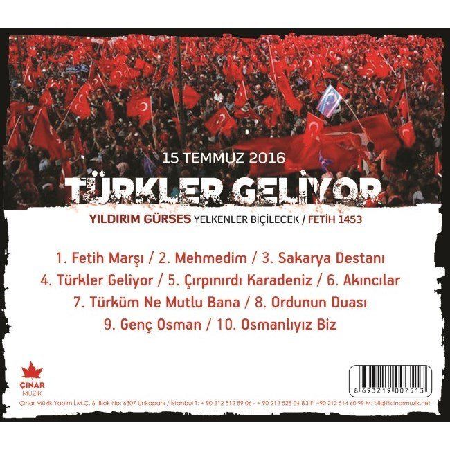 YILDIRIM GÜRSES - TÜRKLER GELİYOR