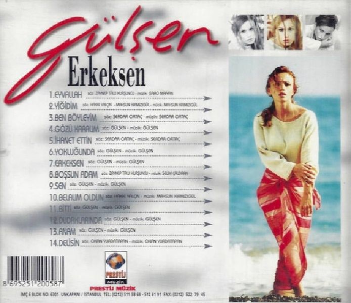 GÜLŞEN - ERKEKSEN (CD) (1998)