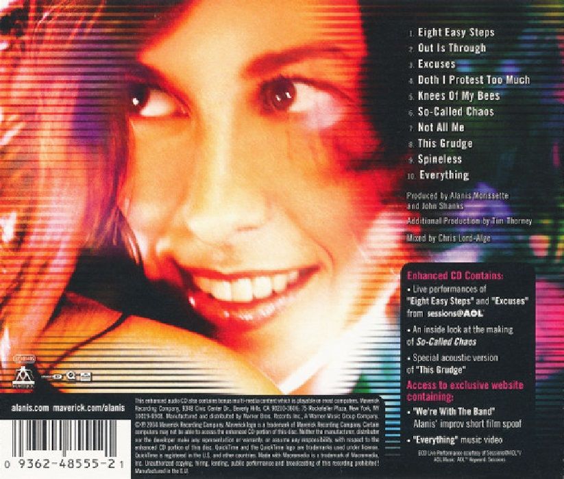 ALANIS MORISSETTE - SO CALLED CHAOS (CD) (2004)