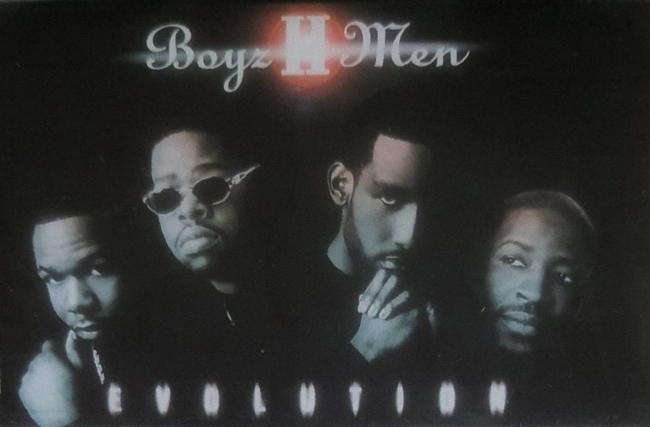 BOYS II MEN - EVOLUTION, MC, KASET