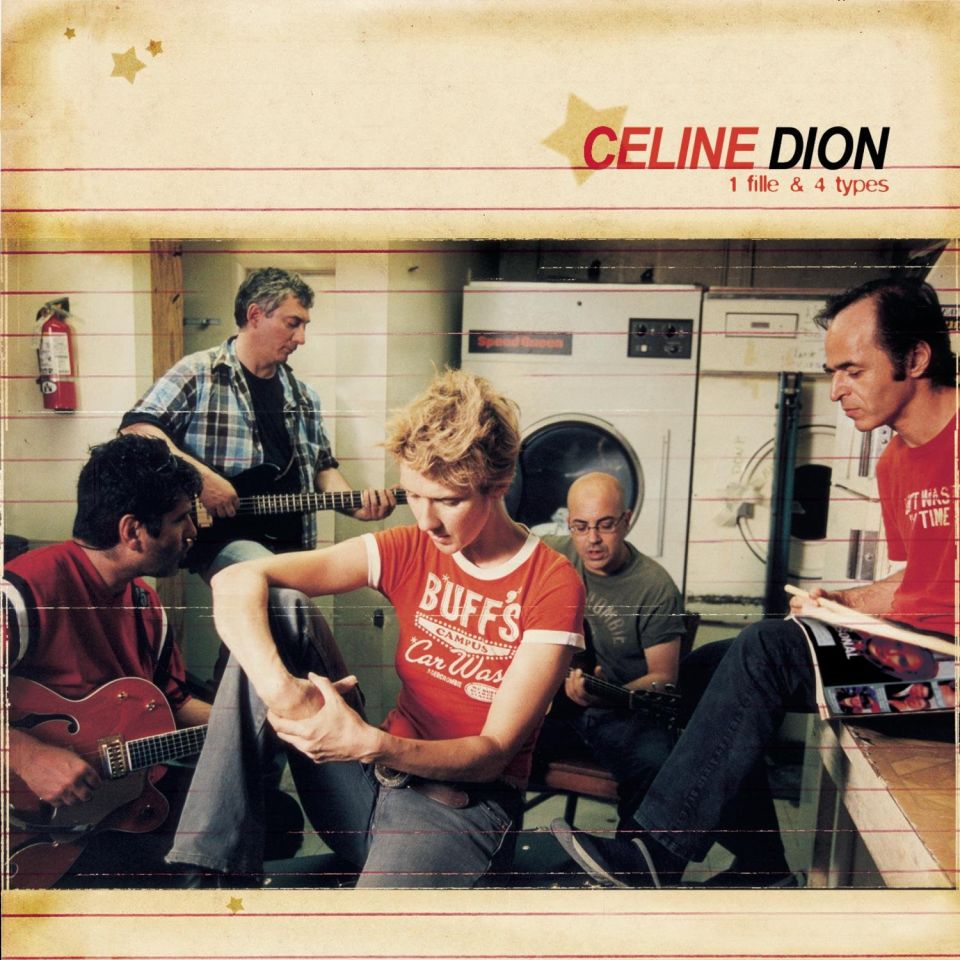 CELINE DION - 1 FILLE & 4 TYPES (CD)(2003)