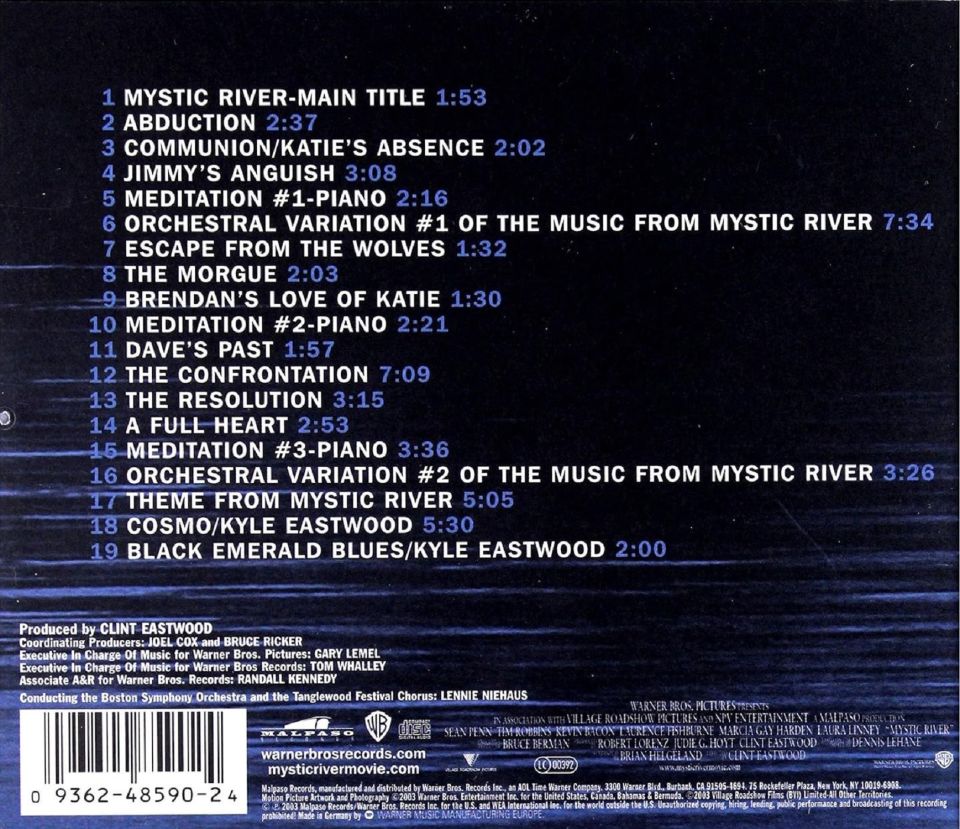 MYSTIC RIVER - SOUNDTRACK (CD)(2003)