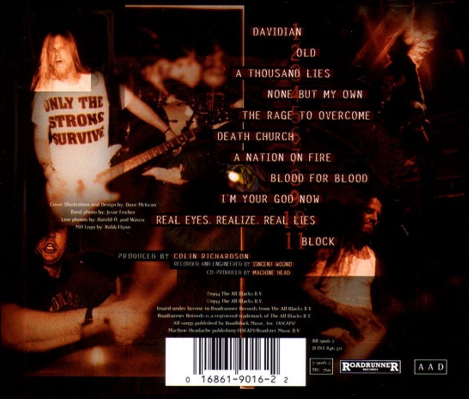 MACHINE HEAD - BURN MY EYES (CD)