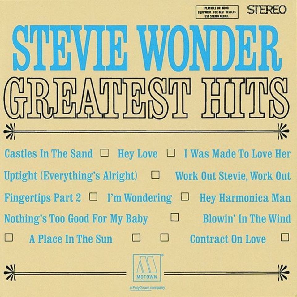 STEVIE WONDER - GREATEST HITS
