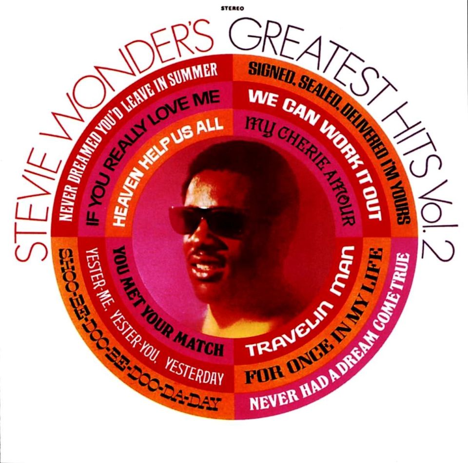 STEVIE WONDER - GREATEST HITS VOLUME 2