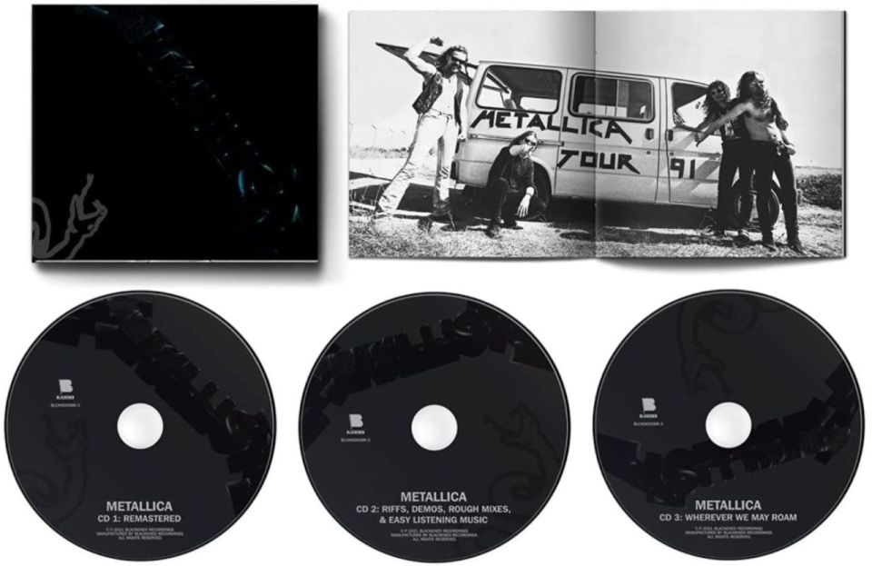 METALLICA - METALLICA (REMASTERED) (3 CD)