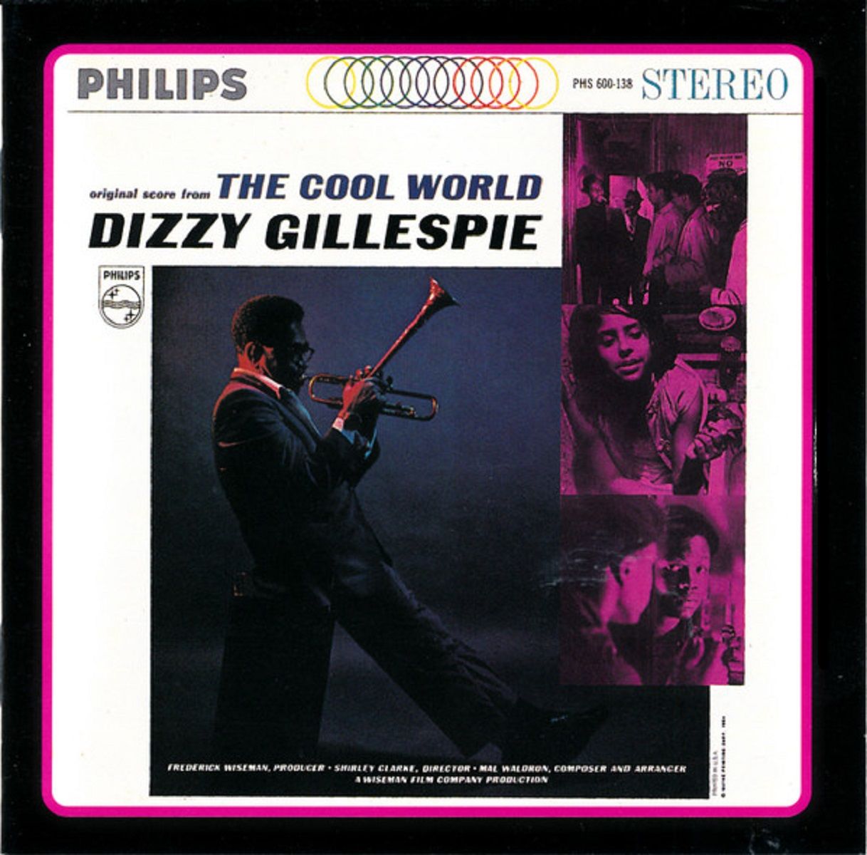 DIZZY GILLESPIE - THE COOL WORLD . DIZZY GOES HOLLYWOOD (CD)(1996)