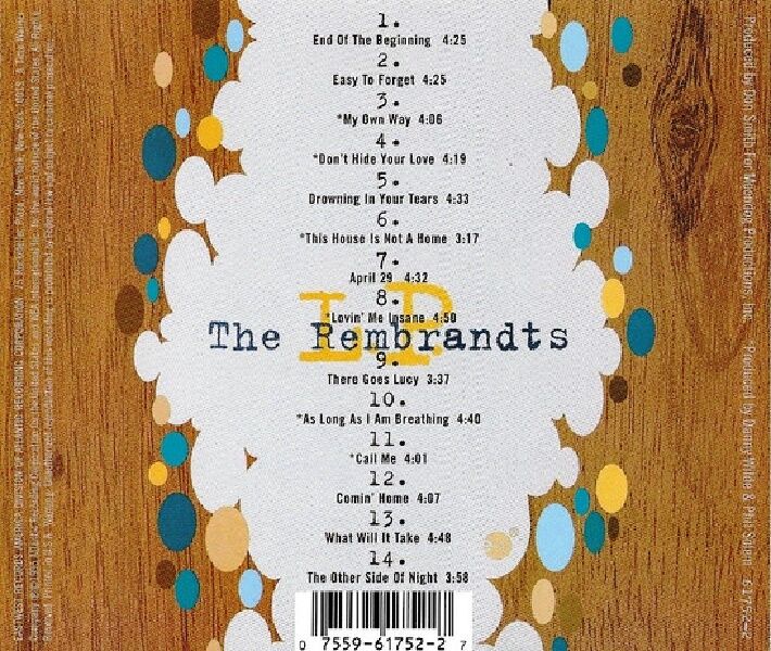 THE REMBRANDTS - L.P. (CD) (1995)