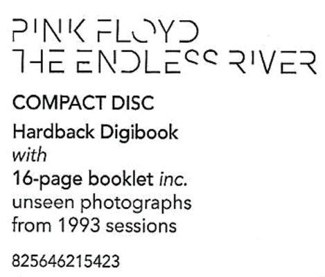 PINK FLOYD - THE ENDLESS RIVER (CD)