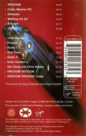KING CRIMSON - THRAK (MC) (1995)