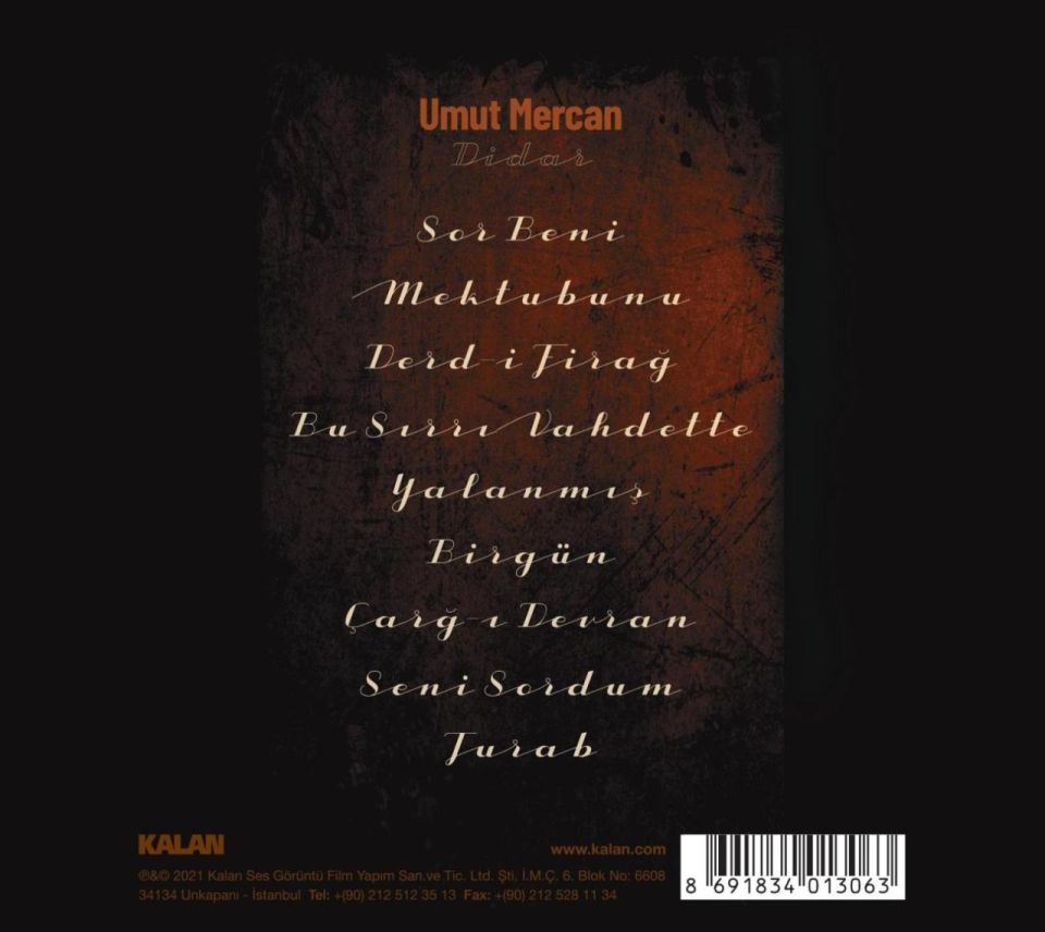 UMUT MERCAN - DİDAR (CD)