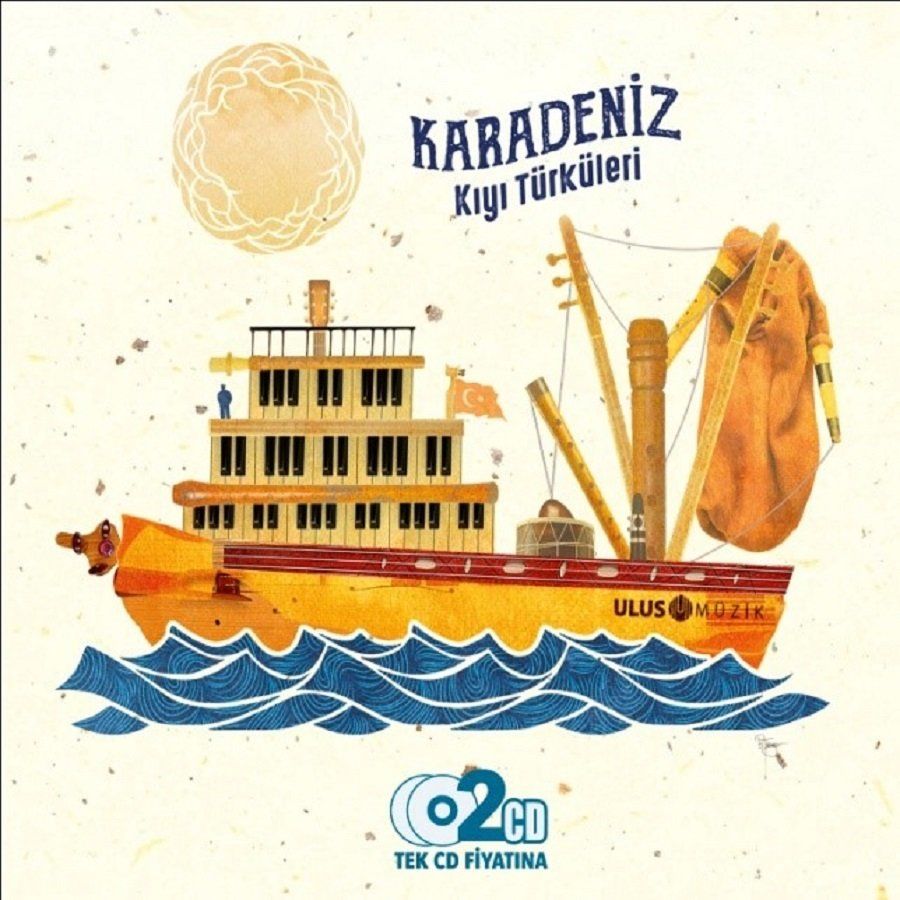 KARADENİZ KIYI TÜRKÜLERİ - ÇEŞİTLİ SANATÇILAR (2 CD)