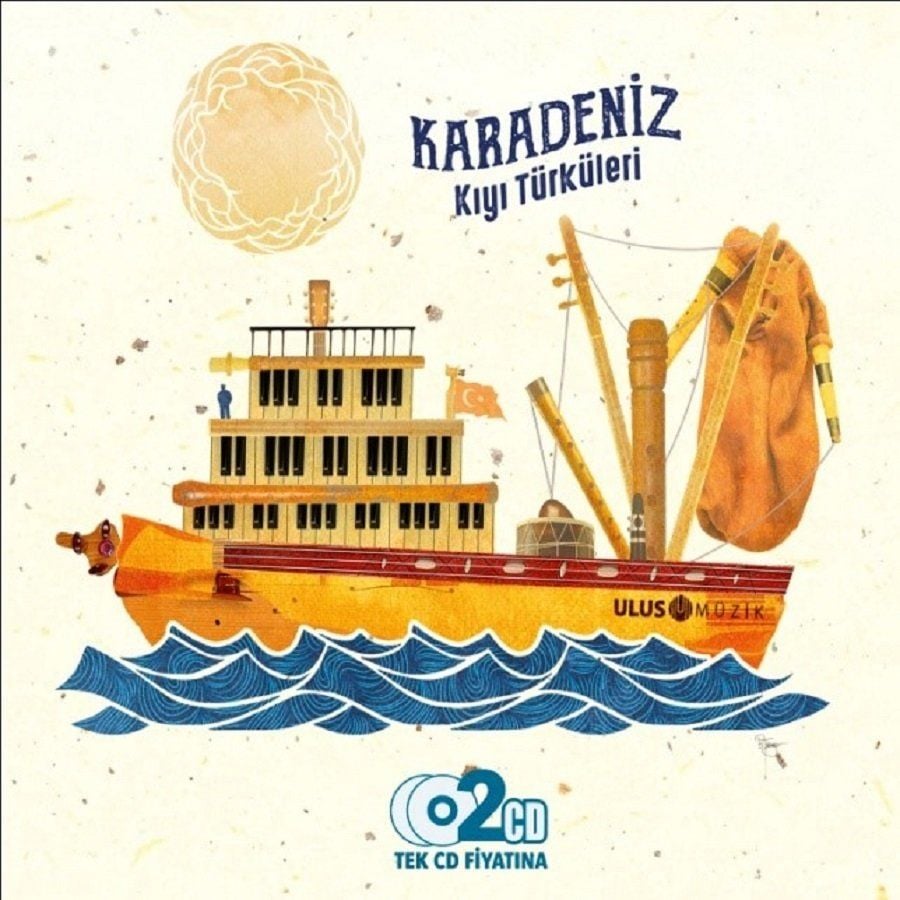 KARADENİZ KIYI TÜRKÜLERİ - ÇEŞİTLİ SANATÇILAR (2 CD)