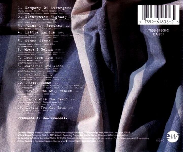 BAD COMPANY - COMPANY OF STRANGERS (CD) (1995)