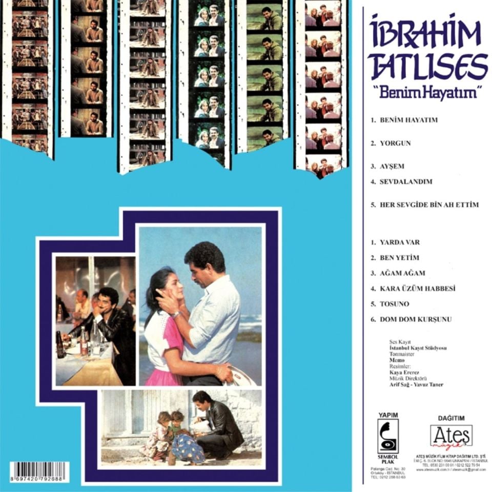 İBRAHİM TATLISES - BENİM HAYATIM (LP)