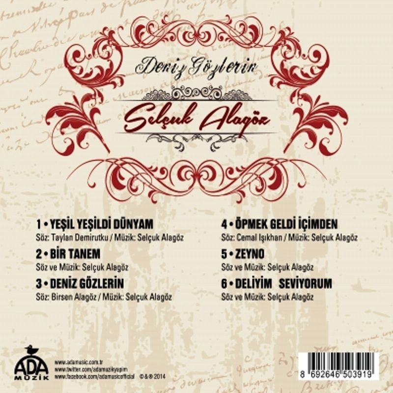 SELÇUK ALAGÖZ - DENİZ GÖZLERİN