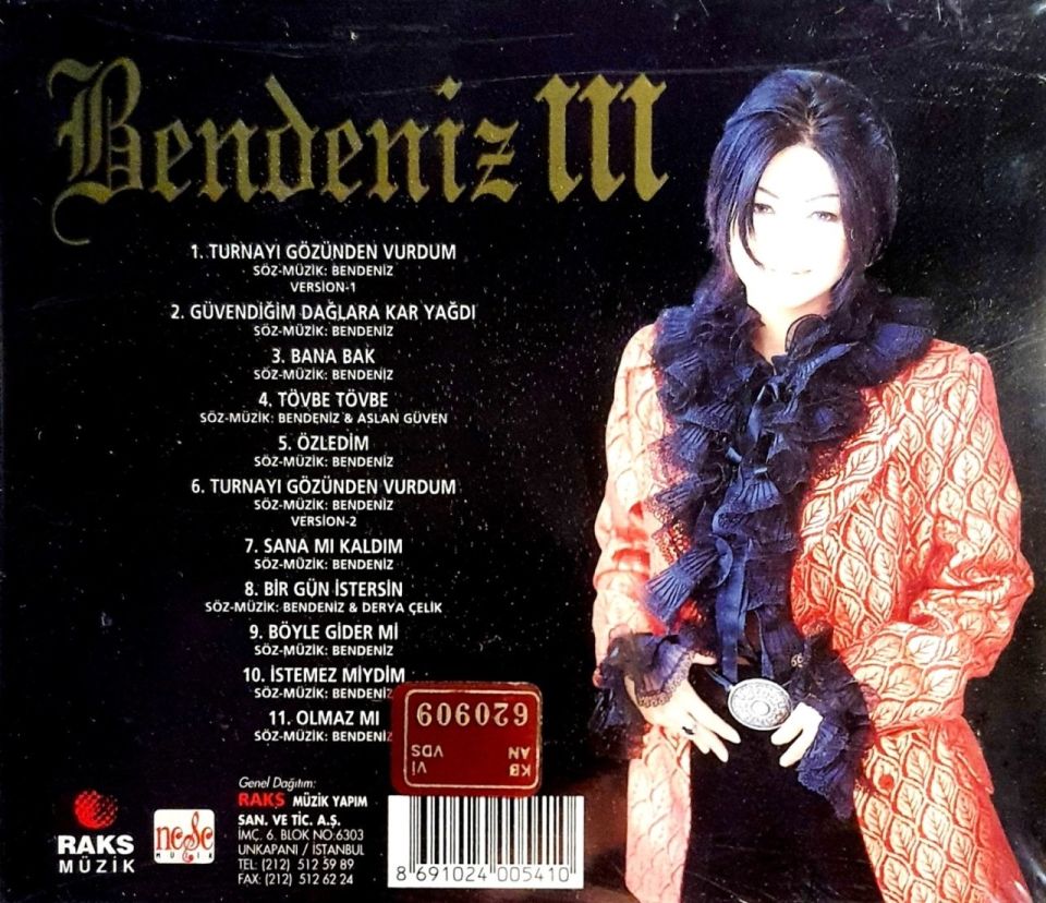 BENDENİZ - BENDENİZ III (CD)