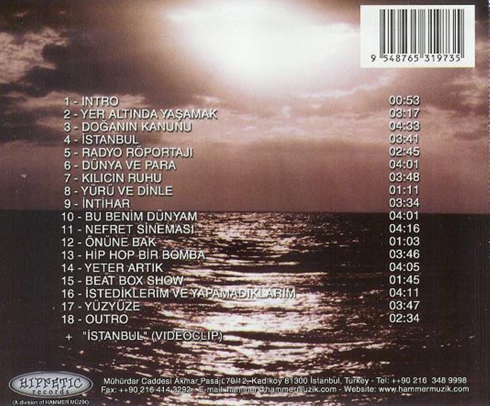 NEFRET  (CEZA VE DR. FUCHS) - MECLİS-İ ALA İSTANBUL (CD)