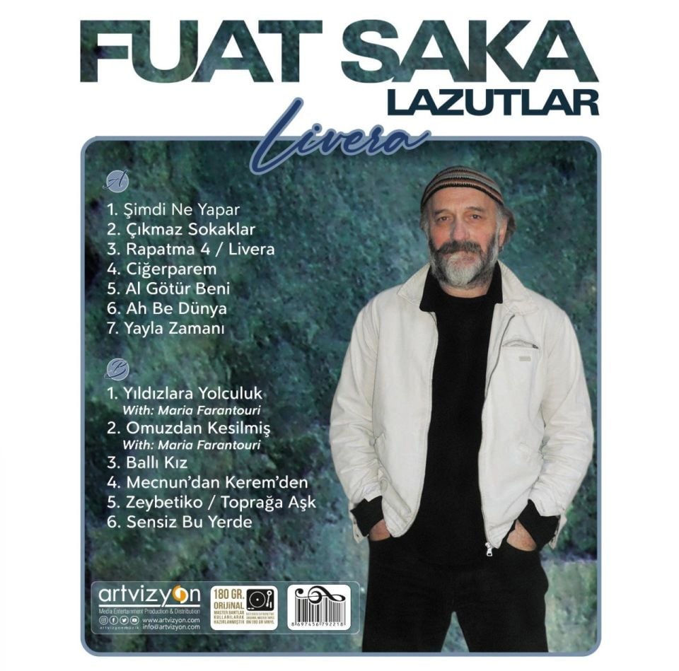 FUAT SAKA - LAZUTLAR / LİVERA (LP)