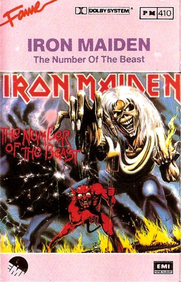IRON MAIDEN - THE NUMBER OF THE BEAST (MC)