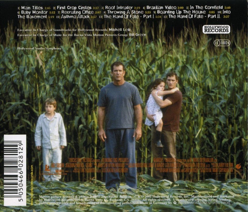 JAMES NEWTON HOWARD - SIGNS (SOUNDTRACK) (CD) (2002)