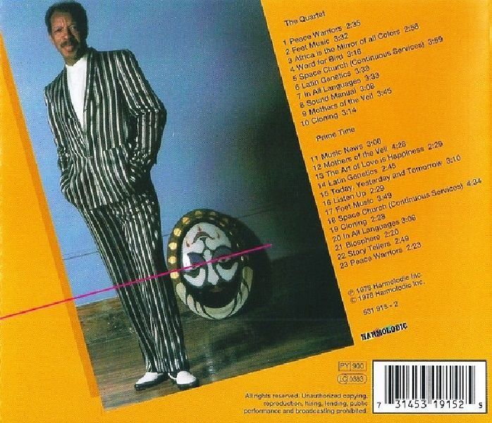 ORNETTE COLEMAN - IN ALL LANGUAGES (CD) (1987)