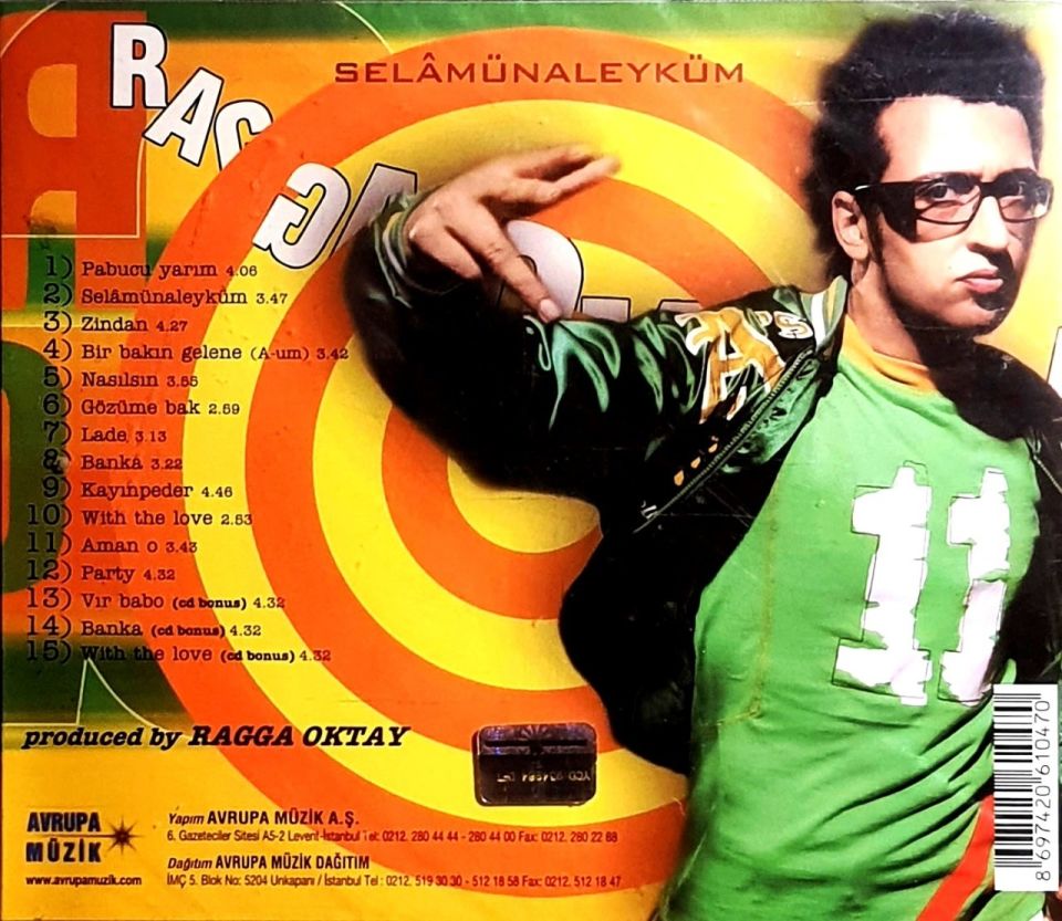RAGGA OKTAY - SELAMÜNALEYKÜM (CD)