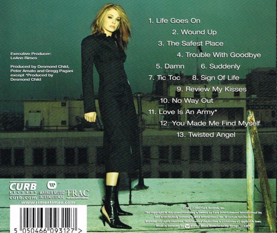 LEANN RIMES - TWISTED ANGEL (CD)