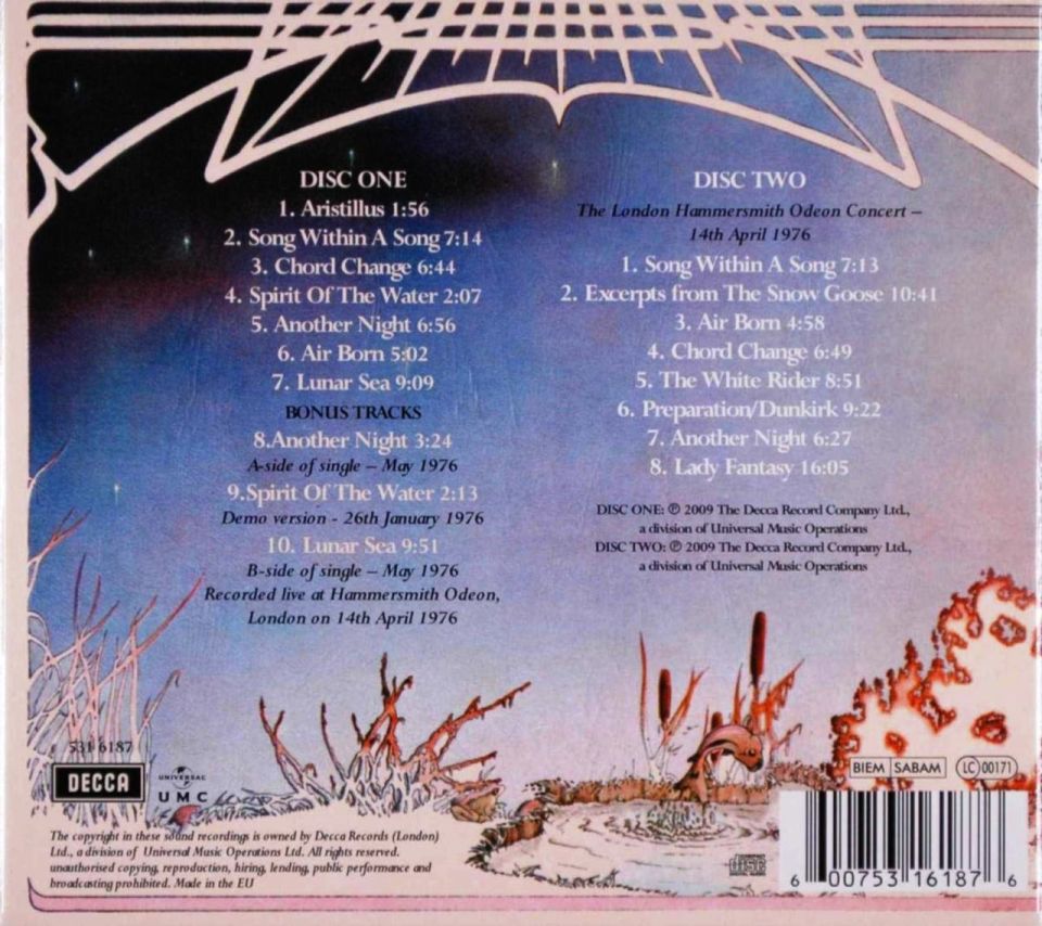 CAMEL - MOONMADNESS (2 CD) (2009)