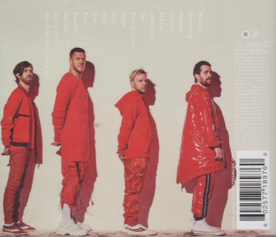IMAGINE DRAGONS - ORIGINS (DELUXE) (CD) (2018)