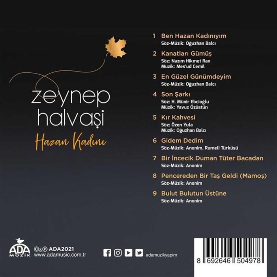 ZEYNEP HALVAŞİ - HAZAN KADINI