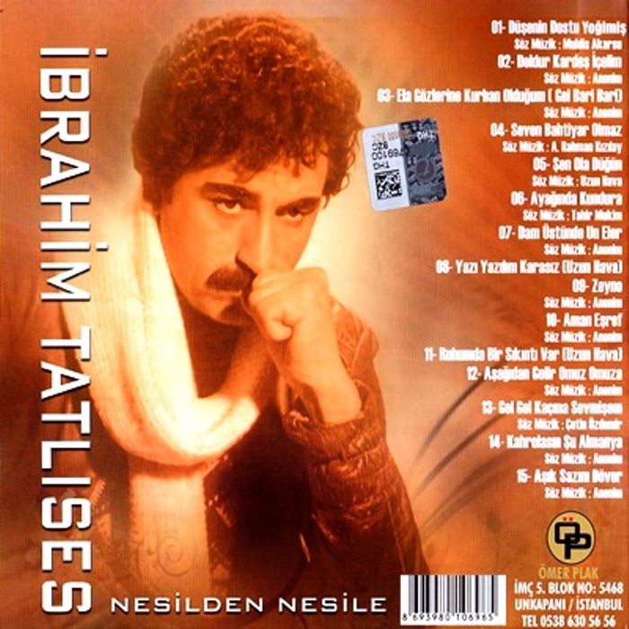 İBRAHİM TATLISES – NESİLDEN NESİLE / DOLDUR KARDAŞ İÇELİM
