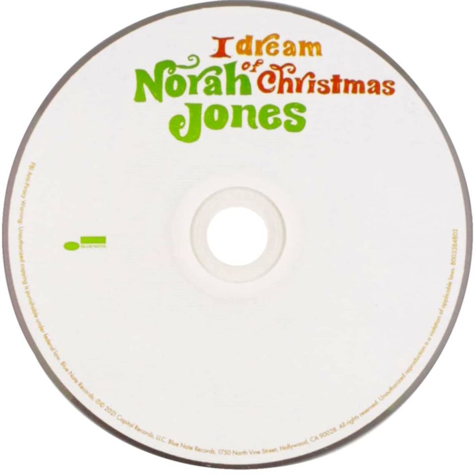 NORAH JONES - I DREAM OF CHRISTMAS (CD) (2021)