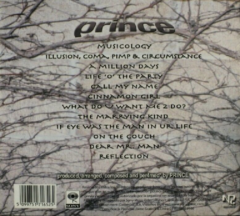 PRINCE - MUSICOLOGY (CD) (2004)