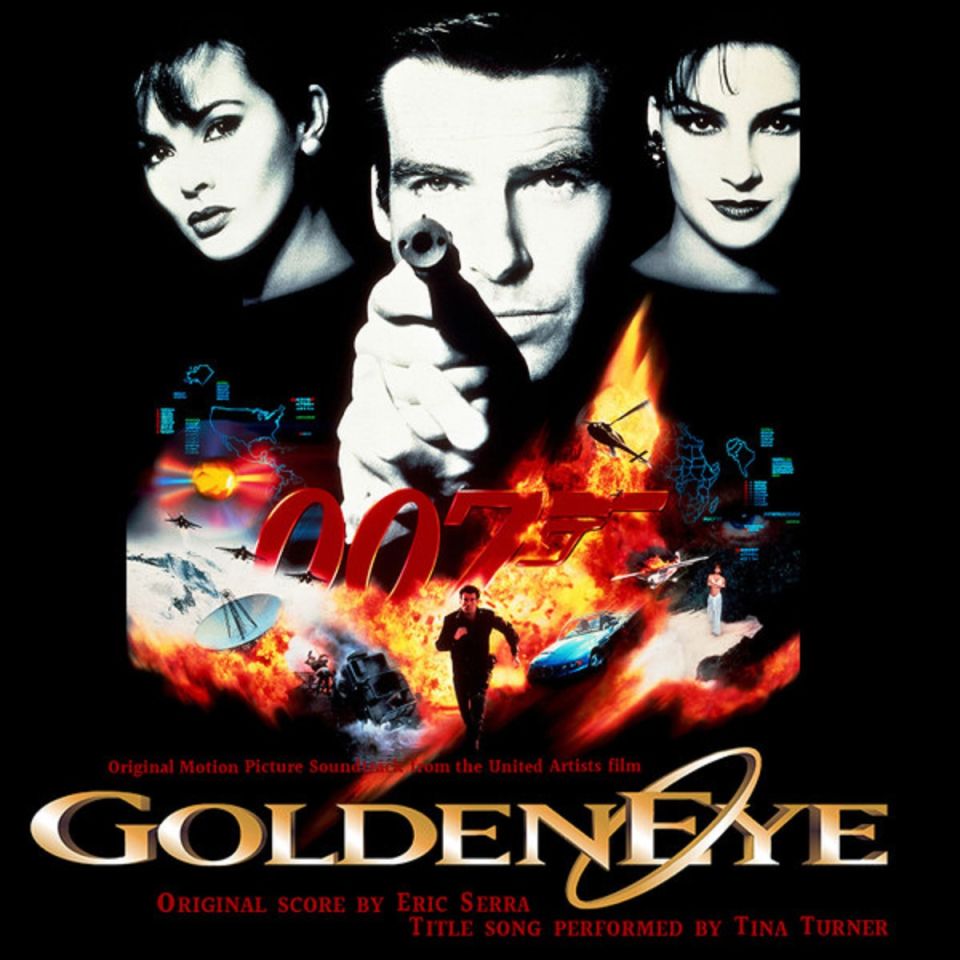 JAMES BOND  GOLDEN EYE - SOUNDTRACK (CD) (1995)